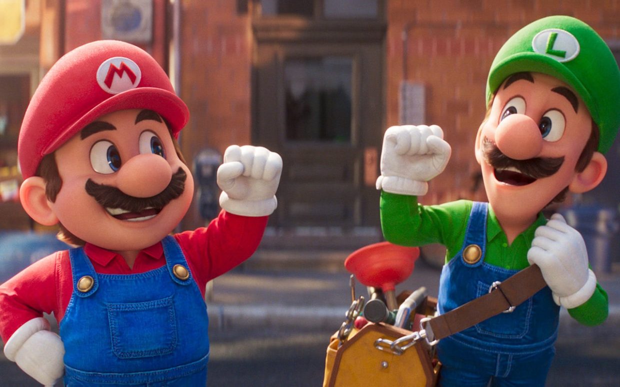 O filme SUPER MARIO BROS tem sessões a partir das 14h10 no